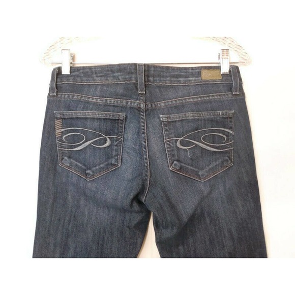 Paige 27 Laurel Canyon Low Rise Boot Cut Jeans - Picture 5 of 9